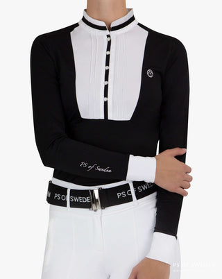 PS Of Sweden Vendela Competition Shirt - Black / White - Divine Equestrian