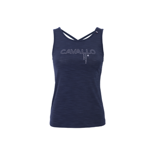 Cavallo Dora Ladies Top - Dark Blue - Divine Equestrian