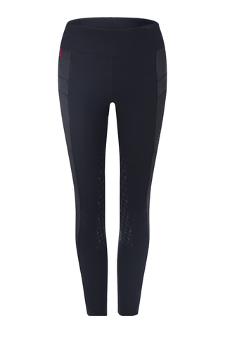 Cavallo Lotta Grip RL Leggings - Black with sparkle - Divine Equestrian