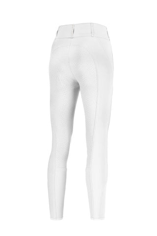 Pikeur SS21 JONNA High Waist Ladies Breeches - WHITE - Divine Equestrian