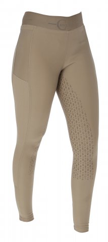 Covalliero SS21 Ladies Sporty Riding Tights - Wood - Divine Equestrian