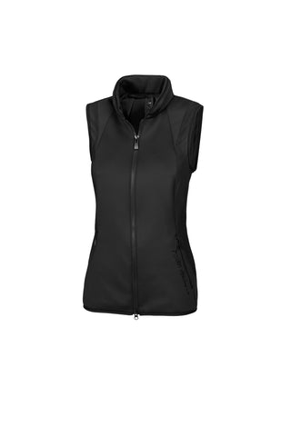 Pikeur SS22 ATHLEISURE ONA Ladies Functional Waistcoat - BLACK - Divine Equestrian