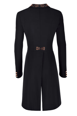 Pikeur SS20 Lilien Ladies Tailcoat - Black Pure Rose - Divine Equestrian